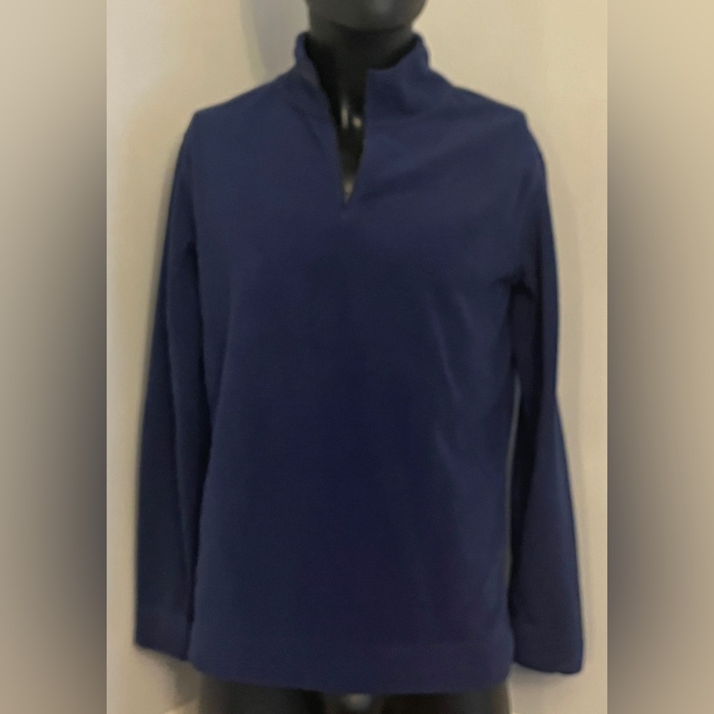 1/4 Zip Old Navy Fleece Top in Blue Size XXL - 18